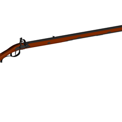 1.png OBJ file flintlock pistol・3D printable model to download