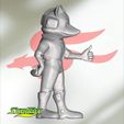 Star-Fox-McCloud-3D-Print-Model3.jpg Fox McCloud - Thumbs Up Victory Pose | StarFox Series 3D Model