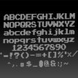 mariofont_2018_a.jpg Alphabet collection -KOMIKA AXIS -FONT NAME LED