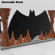 Batcave-Dio-4.png Custom Batcave Diorama for 7 inch Figures w/Bikes