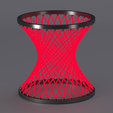 Hyperboloid.png Hyperboloid created in PARTsolutions