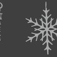 silid.jpg Snowflake Pendant Christmas tree 3D print model