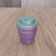 untitled.png 3D Coffee Cup Decor with 3D Stl Files & Tea Cup, 3D Print File, Small Cup, 3D Printing, Coffee Mug, Gift for Girlfriend, Cute Coffee Cup
