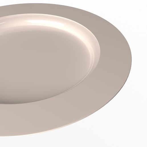 🔪 Empty Plate・Free 3D File for ・Cults