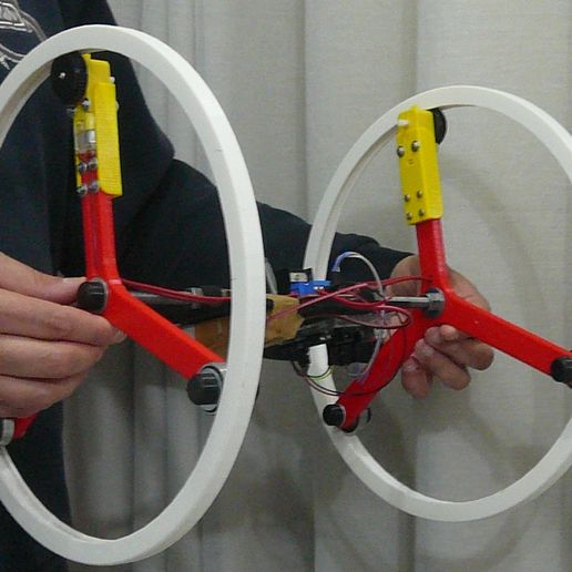 giant rc arduino diwheel - Robot - Robô roda 3D model