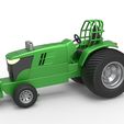 1.jpg 3D file Diecast Pulling Tractor John Deere 7310R Pro Stock Scale 1:25・3D printer model to download