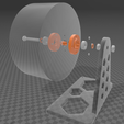 Guide-back.png Running wheel 25cm diameter hamster wheel mice hamster