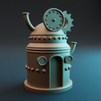 timemachine4.png cool time machine desktop decor steampunk idea