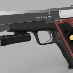 Silver-Ghost-v20.png Fichier 3D Residual Evil - Silver Ghost - Leon Kennedy - 3D Model・Design à télécharger et à imprimer en 3D