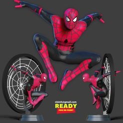 Spiderman_NWH.jpg 3D file Spiderman - No Way Home・3D printer model to download