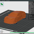 2025-11-20-20_36_28.png DS E-Tense Concept STL | 1:64 Scale Printable Electric Sports Car | Miniature Car Model