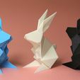 origamix_rabbit.jpg Free STL file Origamix_rabbit・Model to download and 3D print