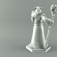 2mage.png ELF MAGE CHARACTER GAME FIGURES 3D print model