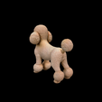 model-2.png Hund Pudel Skulptur Modell