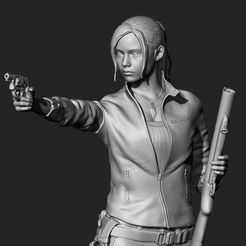 1.jpg Claire Redfield Residual Evil 2 Remake Statue