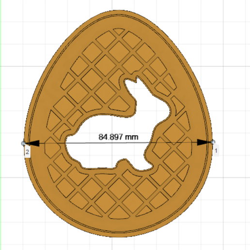 4.png Easter Bunny Cookie cutter