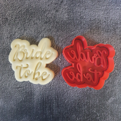 Bride-To-Be.png Bride To Be Cookie Cutter