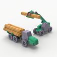 ODUN-TREY-KAM-SET.1031.jpg WOOD TRUCK,WOOD LOADER
