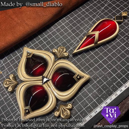🎨 Genshin Impact Fatui Harbinger Sandrone accessories STL files for ...