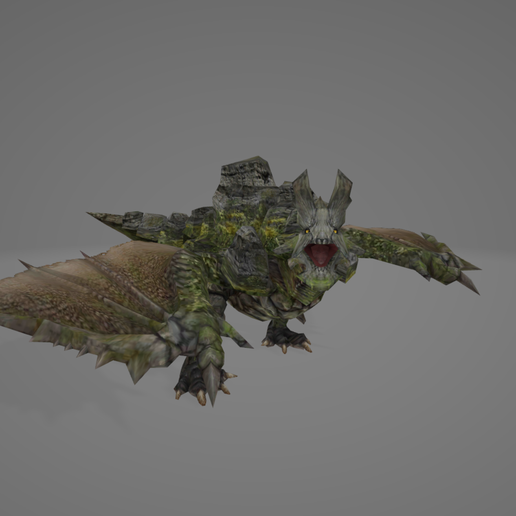 👹 MONSTER HUNTER BASARIOS・ STL File for 3D printing・Cults
