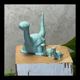 5.png Cute Dino Planter/Container plus Miniatures