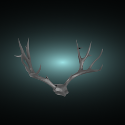 Deer-2.png Файл STL Deer antlers ver 2・Шаблон для 3D-печати для загрузки