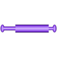 Piston_Stowed.stl N Scale Ballast Regulator MOW
