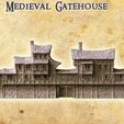 Medieval-Gatehouse-5-p.jpg Medieval Gatehouse 28 mm Tabletop Terrain