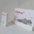 1.jpg le FabShop business card and flyer holder