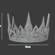 6fg.jpg Xavier Crown - Coroa Caída Amor e Espaço Profundo Impressão 3D