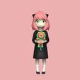 AS3.jpg STL file ANYA - SPY X FAMILY・3D print model to download