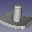 FreeCad-model.png Airsoft - Hand-guard retaining pin for **MP5 G&G** (Hand-guard retaining pin)