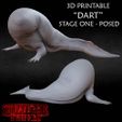 DART_ONE_POSED_CULTS-copy.jpg 3D PRINTABLE DART STRANGER THINGS - POSED STAGE ONE AND TWO BUNDLE - HIGHLY DETAILED