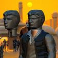 screenshot.5707.jpg Star Wars .stl Han Solo .3D action figure .OBJ Kenner style.