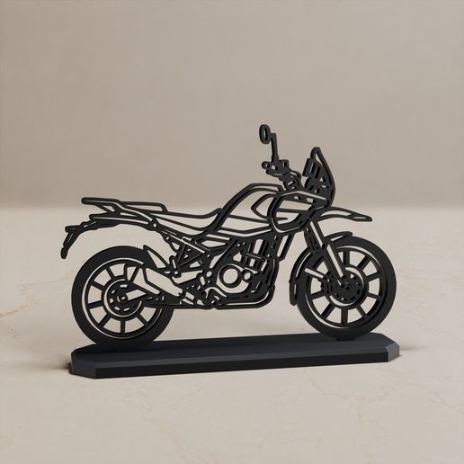 ROYAL ENFIELD HIMALAYAN 450 MODELL STAND DECOR