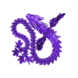 FlyingSerpent_2-26_Curled.stl Fichier STL SERPENT VOLANT, QUETZALCOAT, SERPENT AILÉ, ANIMAL DE COMPAGNIE ARTICULÉ FLEXI WIGGLE, IMPRESSION EN PLACE, SERPENT FANTASTIQUE・Idée pour impression 3D à télécharger