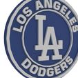 Los-Angeles-Dodgers-3.jpg MLB Los Angeles Dodgers Keychan Badge Printable and renderable