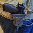 20230129_154521.jpg Airsoft Locking Holster for Desert Eagle L6 - Molle Compatible