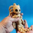 Baby-squid-cap-2.jpg Archivo STL Calamar bebé MIB alienígena・Plan imprimible en 3D para descargar