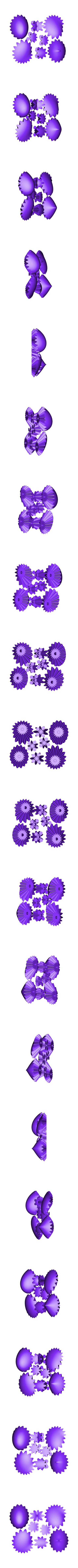 PLA-gear-heart-plate1.stl PLA Heart Gears für Replicator 2