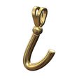 I-lower-case-wire-3d-letter-pendant-charm-01.jpg Ich Brief anfängliche 3d Kleinbuchstaben Draht Anhänger Charme Bügel 3D-Druck Modell