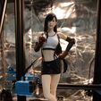 Tifa Lockhart Final Fantasy VII Fanart Statue 3d Printable