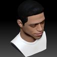 45.jpg Pete Davidson bust ready for full color 3D printing