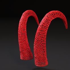 10000.jpg Fichier 3D Cornes 3・Plan pour imprimante 3D à télécharger