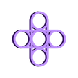 quadruple_spinner.stl Duble / Quadruple Fidget Spinner