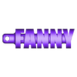 FANNY v4.stl Fanny- keychain