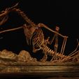 CrocoDragon-5.jpg STL-Datei Dragon Skeleton Diorama herunterladen • 3D-druckbare Vorlage, hannahlancer