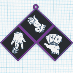 ace.png Keychain Dead By Daylight - Ace Visconti