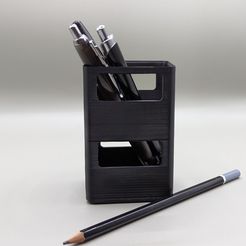 Pen-Organizer-1.jpg Stackable Industrial Pen Organizer (Modular Desk Organizer System)