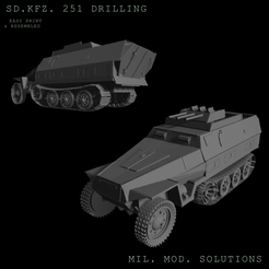 drilling-NEU.png Sd.Kfz. 251/21 "Drilling" WW2 Wehrmacht